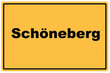 Schild Zehlendorf