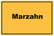 Schild Marzahn