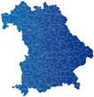 Karte Bayern