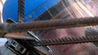 Video: close-up man make metal grinding work close-up man make metal grinding work