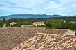 Vue sur les toits du Village de Grillon en Provence
