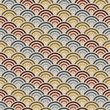 Orient style circles background