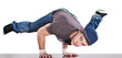 Cool dancer showing his skills