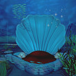 under water