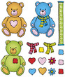 Teddy bear and accessories Teddy bear and accessories