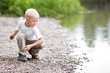 boy near the river