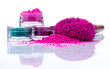 Makeup powder of different colors Makeup powder of different colors