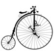 old bicycle drawing