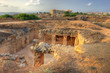 A photo of the Tombs of the Kings (Paphos) Cypres