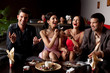 couples funny dessert feeding