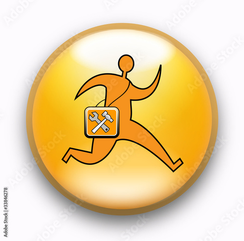 Illustration: klempner button klempner button