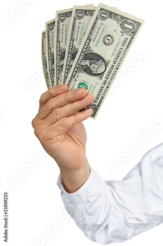 Photo: Geldserie: Dollar-Scheine Geldserie: Dollar-Scheine