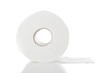 Clean white toilet paper