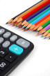 Calculator and pencils Calculator and pencils