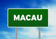 Macau Highway Sign