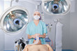 Anesthetist with Patient