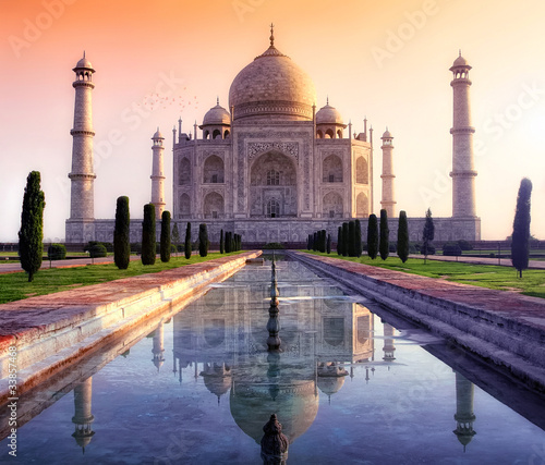 Foto: Taj Mahal in Agra Taj Mahal in Agra