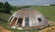 maison igloo en bois