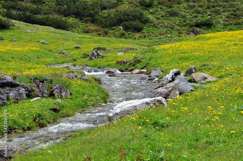 Photo: Bach im Pinnistal Bach im Pinnistal