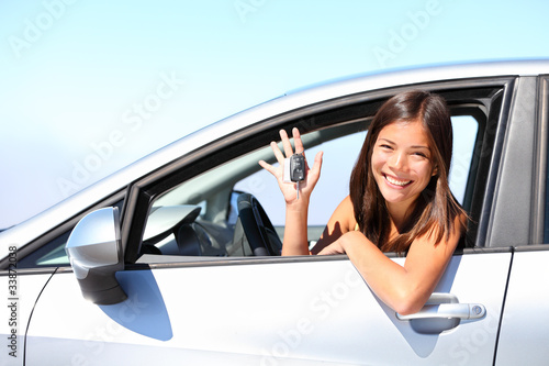 Foto: Car driver woman Car driver woman
