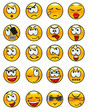 Set of avatars. Many  various emotions.