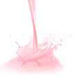 strawberry milk splash