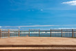 terrasse balcon, plage de Saint-Pierre, île de la Réunion terrasse balcon, plage de Saint-Pierre, île de la Réunion