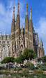Facade Sagrada Familia Barcelona Spain