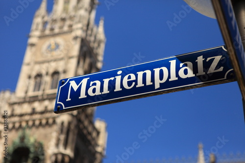 Photo: Marienplatz München Marienplatz München