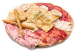 tagliere salumi,gnocco fritto e formaggi tagliere salumi,gnocco fritto e formaggi