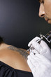 Rückentattoo Close Up Rückentattoo Close Up