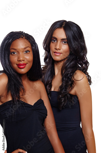 Photo: African and Indian beauty African and Indian beauty