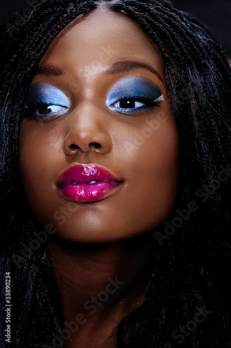 Photo: African woman beautiful face African woman beautiful face