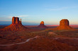 Monument Valley at sunset