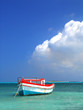 Fisherman's boat in Aruba