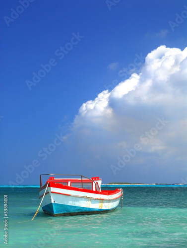Photo: Fisherman's boat in Aruba Fisherman's boat in Aruba