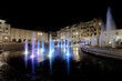 Fountain in Krakow at night Fountain in Krakow at night