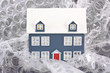 Foto: House protected with bubble wrap House protected with bubble wrap