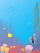 Underwater scene Underwater scene