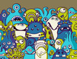 Monsters and aliens