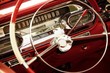 Vintage car interior.