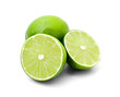 Two halves of lime and one whole lime