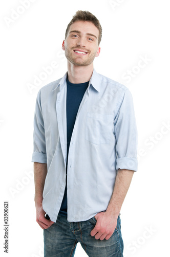Photo: Smiling casual young man Smiling casual young man