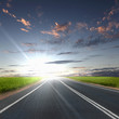 road and horizon