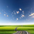 road and horizon