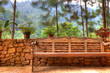Photo: HDR view of a bench in a rainforest HDR view of a bench in a rainforest