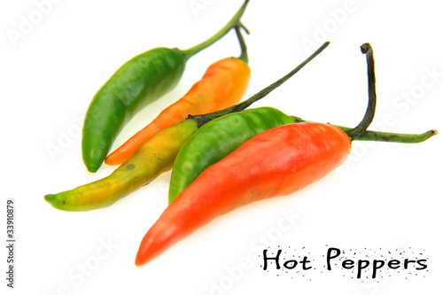 Hot thai peppers