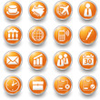 business orange Buttons
