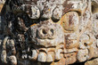 Sculptures in Archeological park in Copan ruinas Sculptures in Archeological park in Copan ruinas
