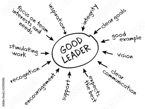 Vector: Leadership chart Leadership chart